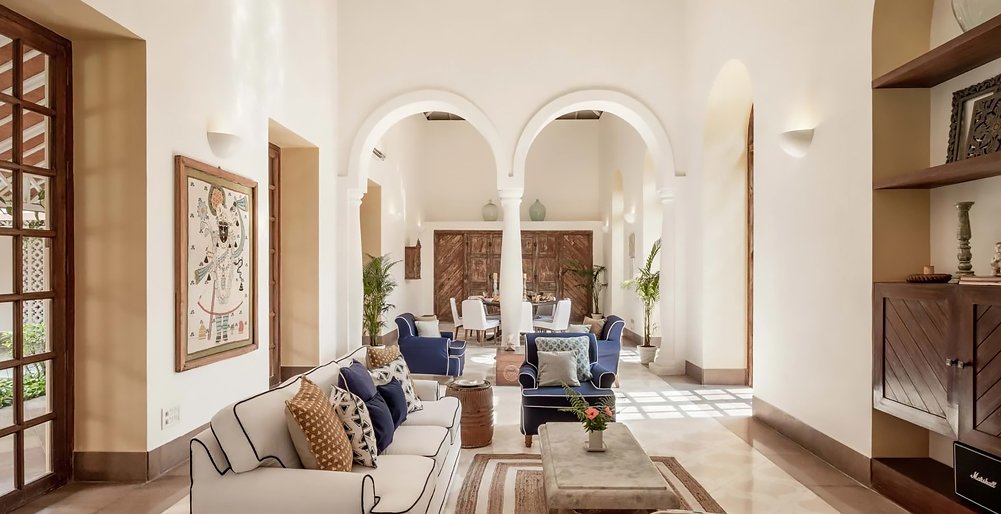 Villa Azul - Living area layout